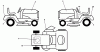 Husqvarna LTH 120 (954140003D) - Lawn Tractor (1998-07 & After) Ersatzteile Decals