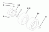 Husqvarna LTH 120 (954140003D) - Lawn Tractor (1998-07 & After) Ersatzteile Wheels And Tires