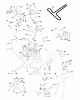 Husqvarna LTH 120 (954140003F) - Lawn Tractor (1999-03 & After) Ersatzteile Mower Deck