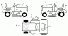 Husqvarna LTH 120 (954140106A) - Lawn Tractor (1999-10 & After) Ersatzteile Decals