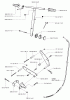 Husqvarna KV 03 - Trolley Cart for 371 K / 3210 K (1999-09 to 2000-02) Ersatzteile Handle & Throttle
