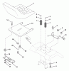 Husqvarna LTH 120 (954140106A) - Lawn Tractor (1999-10 & After) Ersatzteile Seat Assembly