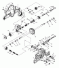 Husqvarna LTH 125 (954000782) (HC125H42A) - Lawn Tractor (1994-01 & After) Ersatzteile Hydro-Gear Transaxle