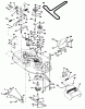 Husqvarna LTH 125 (954002721) (HC125H42C) - Lawn Tractor (1996-04 & After) Ersatzteile 42" Mower Deck