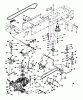 Husqvarna LTH 125 (954002721) (HC125H42C) - Lawn Tractor (1996-04 & After) Ersatzteile Drive