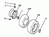 Husqvarna LTH 125 (954002721) (HC125H42C) - Lawn Tractor (1996-04 & After) Ersatzteile Wheels And Tires