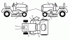 Husqvarna LTH 126 (96041019902) - Lawn Tractor (2012-05 & After) Ersatzteile DECALS