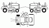 Husqvarna LTH 126 (96041019903) - Lawn Tractor (2013-04) Ersatzteile DECALS