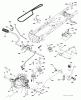 Husqvarna LTH 126 (96041020501) - Lawn Tractor (2011-07 & After) Ersatzteile DRIVE