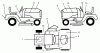 Husqvarna LTH 13 (954001042) (HAR13H38B) - Lawn Tractor (1995-01 & After) Ersatzteile Decals