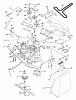 Husqvarna LTH 13 (954001042) (HAR13H38B) - Lawn Tractor (1995-01 & After) Ersatzteile Mower Deck