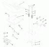 Husqvarna LTH 130 (954140005) (HCLTH130J) - Lawn Tractor (1999-01 & After) Ersatzteile Seat Assembly