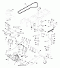 Husqvarna LTH 130 (954140005B) - Lawn Tractor (1997-12 & After) Ersatzteile Drive