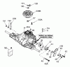 Husqvarna LTH 130 (954140005D) - Lawn Tractor (1998-02 & After) Ersatzteile Peerless Transaxle