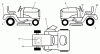 Husqvarna LTH 130 (954140005E) - Lawn Tractor (1997-10 & After) Ersatzteile Decals