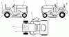 Husqvarna LTH 130 (954140005F) - Lawn Tractor (1998-07 & After) Ersatzteile Decals