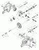 Husqvarna LTH 130 (954140005G) - Lawn Tractor (1998-07 & After) Ersatzteile Hydro Gear Transaxle - Model Number 310-0500