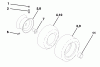 Husqvarna LTH 130 (954140005G) - Lawn Tractor (1998-07 & After) Ersatzteile Wheels & Tires