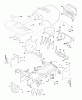 Husqvarna LTH 130 (954140005K) - Lawn Tractor (1999-03 & After) Ersatzteile Chassis & Enclosures