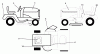 Husqvarna LTH 130 (954140107A) - Lawn Tractor (1999-11 & After) Ersatzteile Decals