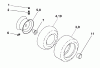 Husqvarna LTH 130 (954830061A) - Lawn Tractor (1996-01 & After) Ersatzteile Wheels & Tires