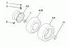 Husqvarna LTH 130 (954830061B) - Lawn Tractor (1996-02 & After) Ersatzteile Wheels & Tires