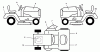 Husqvarna LTH 1342 (954568519) (LTHK 1342 A) - Lawn Tractor (2002-01 to 2002-01) Ersatzteile Decals