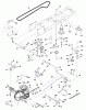 Husqvarna LTH 1342 (954568519) (LTHK 1342 A) - Lawn Tractor (2002-01 to 2002-01) Ersatzteile Drive