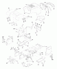 Husqvarna LTH 1342 (954568519) (LTHK 1342 B) - Lawn Tractor (2002-02 & After) Ersatzteile Chassis And Enclosures