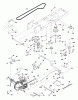 Husqvarna LTH 1342 (954568519) (LTHK 1342 B) - Lawn Tractor (2002-02 & After) Ersatzteile Drive