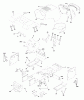 Husqvarna LTH 1342A (954567031) - Lawn Tractor (2000-12 & After) Ersatzteile Chassis And Enclosures