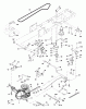 Husqvarna LTH 1342A (954567031) - Lawn Tractor (2000-12 & After) Ersatzteile Drive