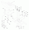 Husqvarna LTH 1342A (954567031) - Lawn Tractor (2000-12 & After) Ersatzteile Seat Assembly