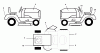 Husqvarna LTH 1342B (954567031) - Lawn Tractor (2001-01 & After) Ersatzteile Decals