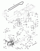 Husqvarna LTH 1342C (954567031) - Lawn Tractor (2001-11 & After) Ersatzteile Drive