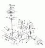 Husqvarna LTH 140 (954000642) (HN14H42A) - Lawn Tractor (1994-01 & After) Ersatzteile Steering Assembly