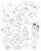 Husqvarna LTH 140 (954001192A) - Lawn Tractor (1995-01 & After) Ersatzteile Chassis And Enclosures
