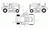 Husqvarna LTH 140 (954001192A) - Lawn Tractor (1995-01 & After) Ersatzteile Decals