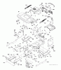Husqvarna LTH 141 (96011030101) - Lawn Tractor (2012-08 & After) Ersatzteile CHASSIS ENCLOSURES