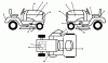 Husqvarna LTH 141 (96011030102) - Lawn Tractor (2013-08) Ersatzteile DECALS