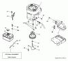 Husqvarna LTH 1438 (96043005800) - Lawn Tractor (2011-06 & After) Ersatzteile ENGINE