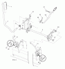 Husqvarna LTH 1438 (96043005800) - Lawn Tractor (2011-06 & After) Ersatzteile MOWER LIFT / DECK LIFT