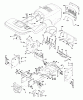 Husqvarna LTH 145 (954140006A) - Lawn Tractor (1997-12 & After) Ersatzteile Chassis And Enclosures