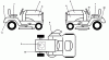 Husqvarna LTH 145 (954140006D) - Lawn Tractor (1998-07 & After) Ersatzteile Decals