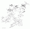 Husqvarna LTH 1538 (96043003801) - Lawn Tractor (2007-08 & After) Ersatzteile Chassis