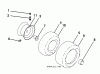 Husqvarna LTH 1538 (96043003801) - Lawn Tractor (2007-08 & After) Ersatzteile Wheels and Tires