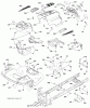 Husqvarna LTH 1538 (96043003802) - Lawn Tractor (2008-04 & After) Ersatzteile Chassis