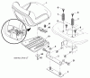 Husqvarna LTH 1538 (96043003802) - Lawn Tractor (2008-04 & After) Ersatzteile Seat Assembly