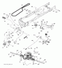 Husqvarna LTH 154 (96041024200) - Lawn Tractor (2012-01 & After) Ersatzteile DRIVE