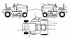 Husqvarna LTH 154 (96041024200) - Lawn Tractor (2012-01 & After) Ersatzteile DECALS